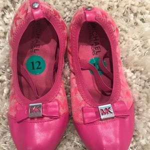 Micheal Kors shoes. Pink. Size 12 Toddler.